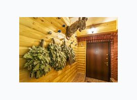 Русская охота, сауна